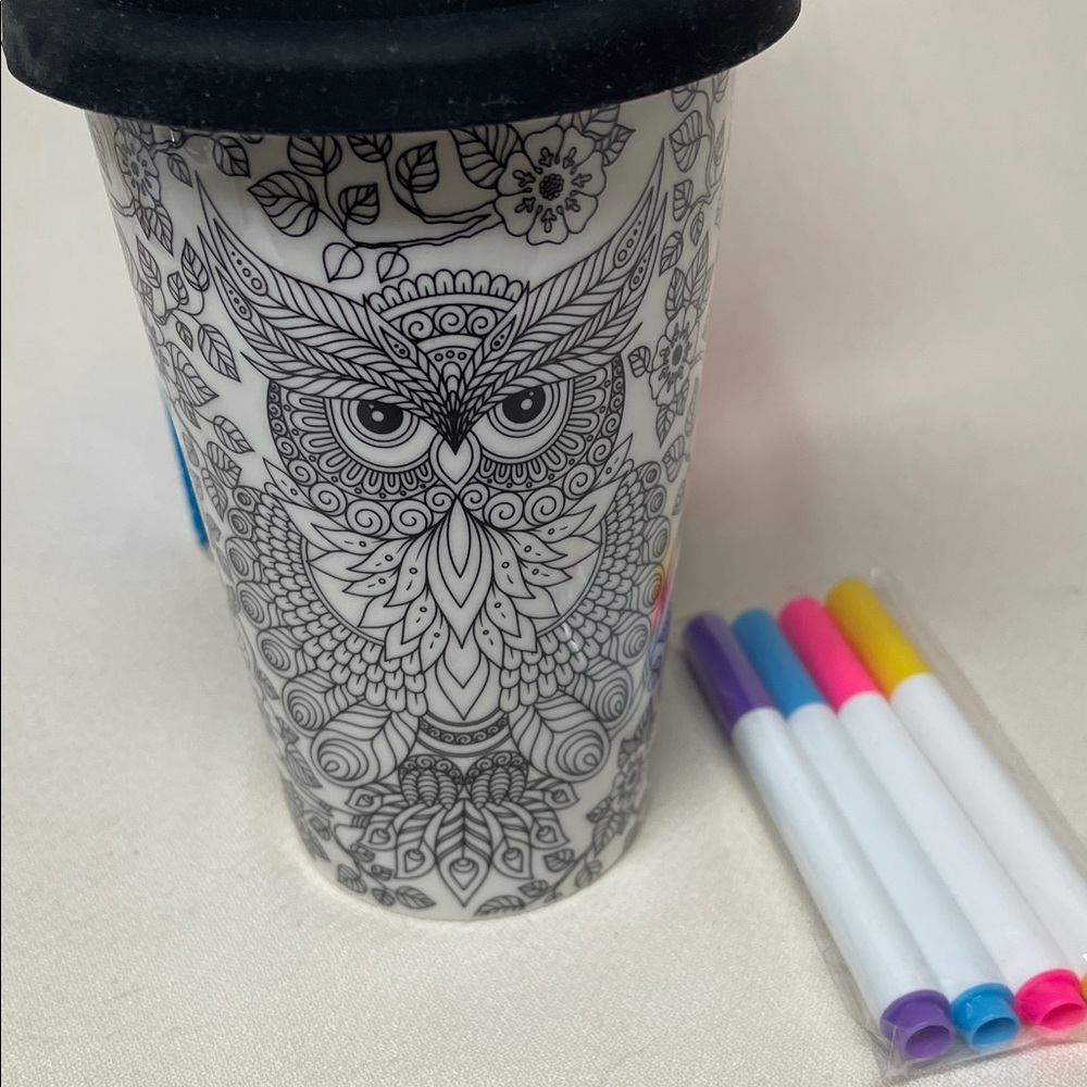 Color Your Life Ceramic Mug Set - Picture 6 of 14